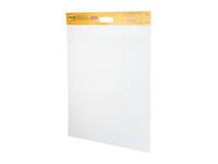 Meeting chart Post-it 566 Super Sticky 50.8x58.4cm wit incl Command bevestigingsstrip 2 stuks