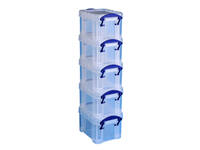 Opbergbox Really Useful 0.14 liter 90x65x55mm 5 stuks