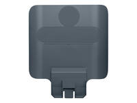 Paneel Rubbermaid Slim Jim Recyclestation voor label grijs