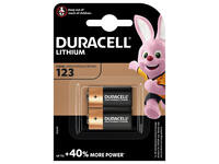 Batterij Duracell 2x CR123 high power lithium