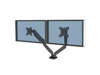 Monitorarm Fellowes Platinum Series dubbel horizontaal