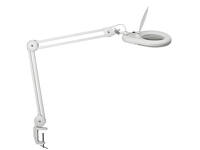 Loeplamp MAUL Viso LED tafelklem wit