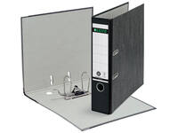 Ordner Leitz 1080 klassiek gewolkt 180° 80mm karton A4 zwart