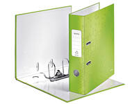 Ordner Leitz Wow 180° gelamineerd 80mm A4 groen