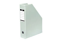 Tijdschriftcassette Elba A4 wit