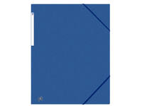 Elastomap Oxford Top File+ A3 3 kleppen 390gr blauw