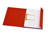 Clipmap Secolor A4 100% gerecycled karton 250gr rood verpakt per 50 stuks