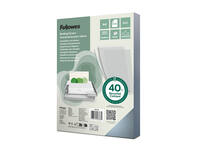 Voorblad Fellowes A4 PVC 300micron recycled 100 stuks