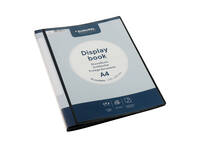 Showmap Europel Frontview A4 10-tassen antraciet