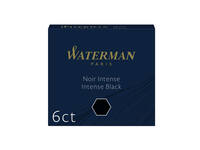 Inktpatroon Waterman internationaal zwart pak à 6 stuks