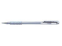Gelschrijver Pentel K118 Grip medium zilver