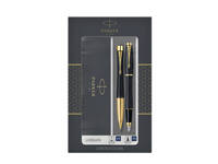 Balpen en vulpen Parker Urban matt black GT medium 2 stuks