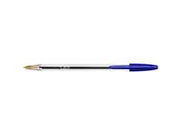 Balpen Bic Cristal medium blauw in tubo verpakking
