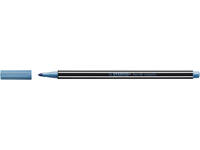 Viltstift STABILO Pen 68/841 medium metallic blauw