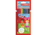 Kleurpotloden STABILO 979 color assorti kartonnen etui à 12 stuks