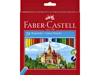 Kleurpotloden Faber-Castell assorti set à 24 stuks