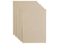 Kopieerpapier Papicolor A4 220gr 6 vel kraft grijs