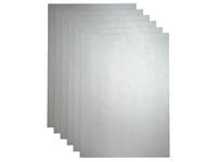 Kopieerpapier Papicolor A4 120gr 6 vel metallic zilver