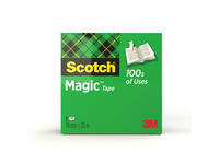 Plakband Scotch Magic 810 19mmx33m onzichtbaar mat