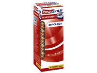 Plakband tesafilm® 33mx19mm transparant 8 rollen