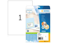 Etiket HERMA 8637 210x297mm A4 premium wit 10 stuks