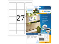 Etiket HERMA Power 10903 63.5x29.6mm wit 675 stuks
