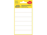 Etiket Avery 3080 76x19mm wit 36 stuks