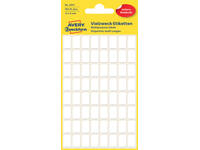 Etiket Avery 3041 13x8mm wit 384 stuks