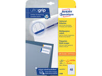 Etiket Avery 4780 48.5x25.4mm wit 1000 stuks