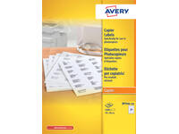 Etiket Avery DP246-100 70x36mm wit 2400 stuks