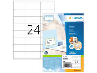 Etiket HERMA 4453 70x36mm premium wit 2400 stuks