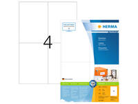 Etiket HERMA 4627 105x148mm A6 premium wit 800 stuks