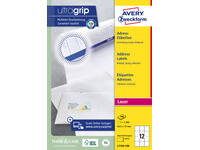 Etiket Avery L7164-100 63.5x72mm wit 1200 stuks