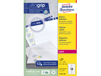 Etiket Avery L7163 99.1x38.1mm wit 1400 stuks