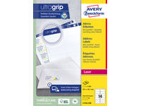 Etiket Avery L7163-250 99.1x38.1mm wit 3500 stuks