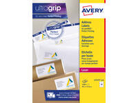 Etiket Avery L7173-250 99.1x57mm wit 2500 stuks