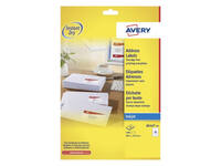 Etiket Avery J8162-10 99.1x33.9mm wit 160 stuks