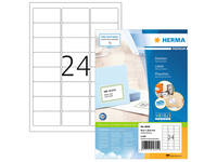 Etiket HERMA 4645 63.5x33.9mm premium wit 2400 stuks