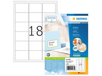 Etiket HERMA 4265 63.5x46.6mm premium wit 1800 stuks