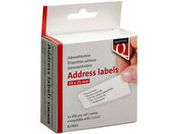 Labeletiket Quantore 11352 54x25mm adres wit 500 stuks