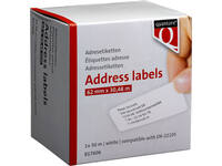 Labeletiket Quantore DK-22205 doorlopend 62mm 1 rol á 30m wit
