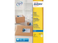 Etiket Avery J8165-25 99.1x67.7mm wit 200 stuks