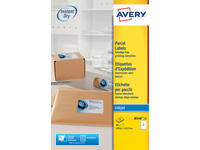 Etiket Avery J8168-25 199.6x143.5mm wit 50 stuks