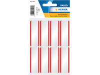Naambadge etiket HERMA 1902 54x19mm wit/rood 16 stuks