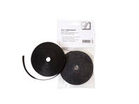 Klittenband Office kabelbinder 2-in 1 13mmx10m zwart