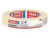 Afplaktape tesa®  Economy 50mx19mm geel