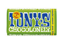 Chocolade Tony's Chocolonely puur amandel zeezout reep 180gr