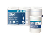 Poetspapier Tork M2 Advanced 1-laags 275m wit 100134