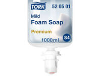Handzeep Tork S4 Premium schuim 1000ml mild 520501