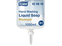Handzeep Tork S1 Premium vloeibaar ongeparfumeerd 1000ml 420810